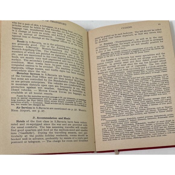 Munich and its Environs Karl Baedeker 1950 Plans and Maps Vintage - Picture 7 of 16